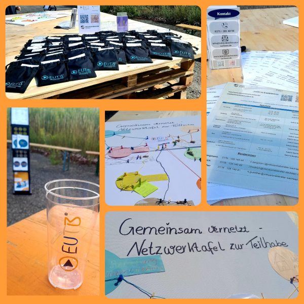 Collage Material Eröffung Stollberg
